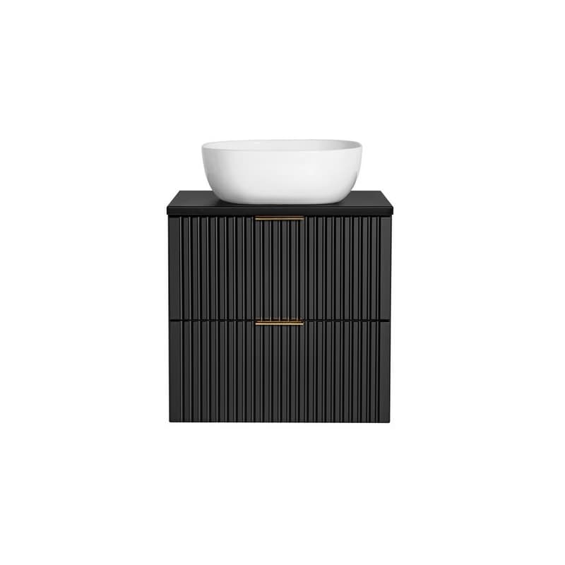 ArtCom Skrinka pod umývadlo ADEL Black 82-60 | 60 cm 6