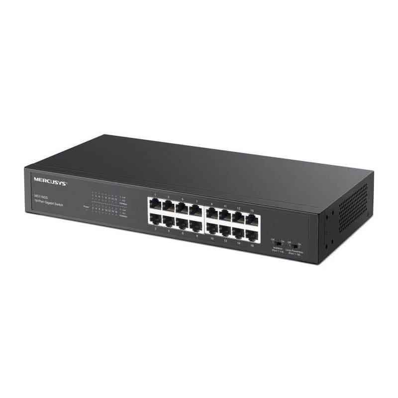 MERCUSYS switch MS116GS (16xGbE, fanless) 2