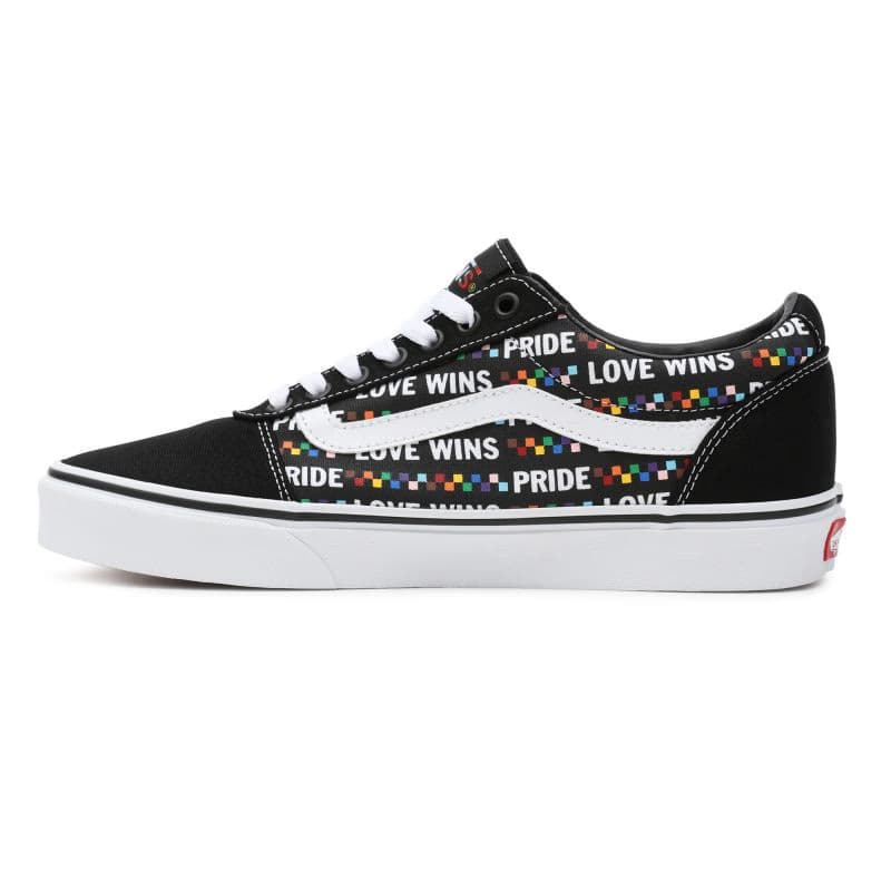 Pánska rekreačná obuv VANS MN Ward (Pride) black white 2