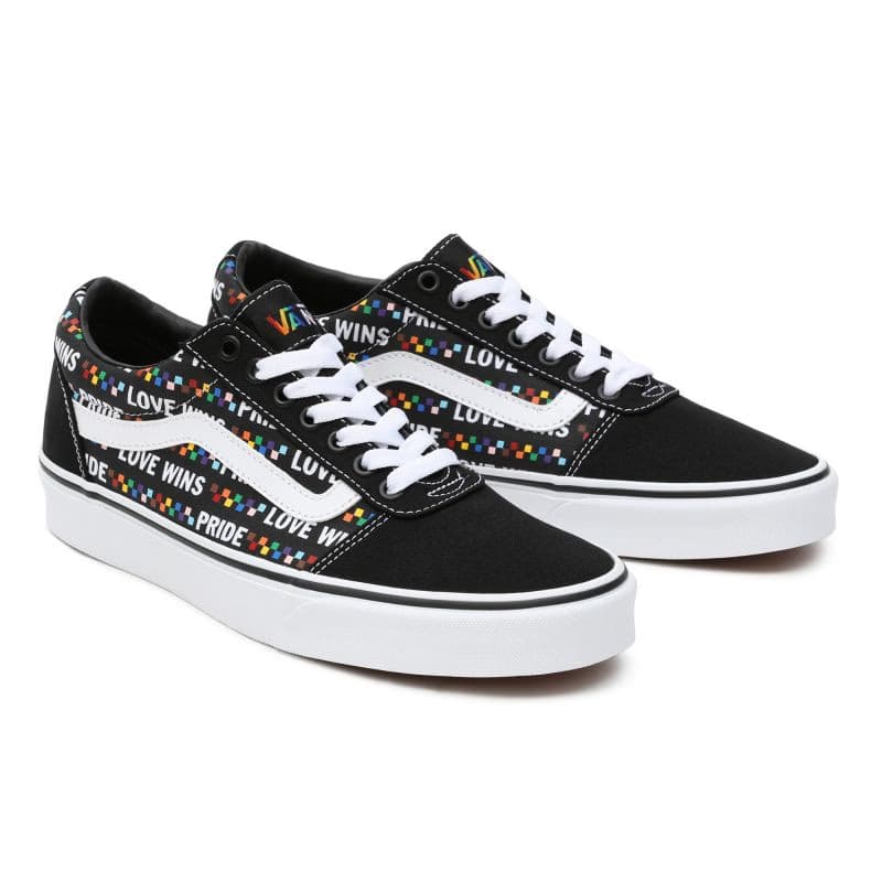 Pánska rekreačná obuv VANS MN Ward (Pride) black white 3