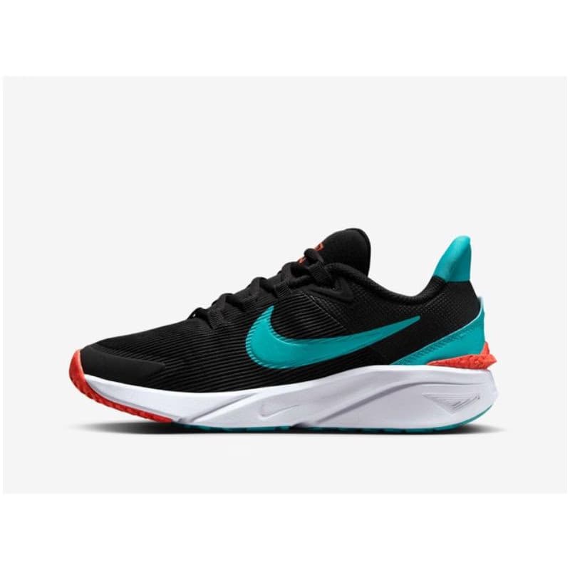 Chlapčenská športová obuv (tréningová) NIKE Star Runner 4 Jr black bright crimson white dusty cactus 3