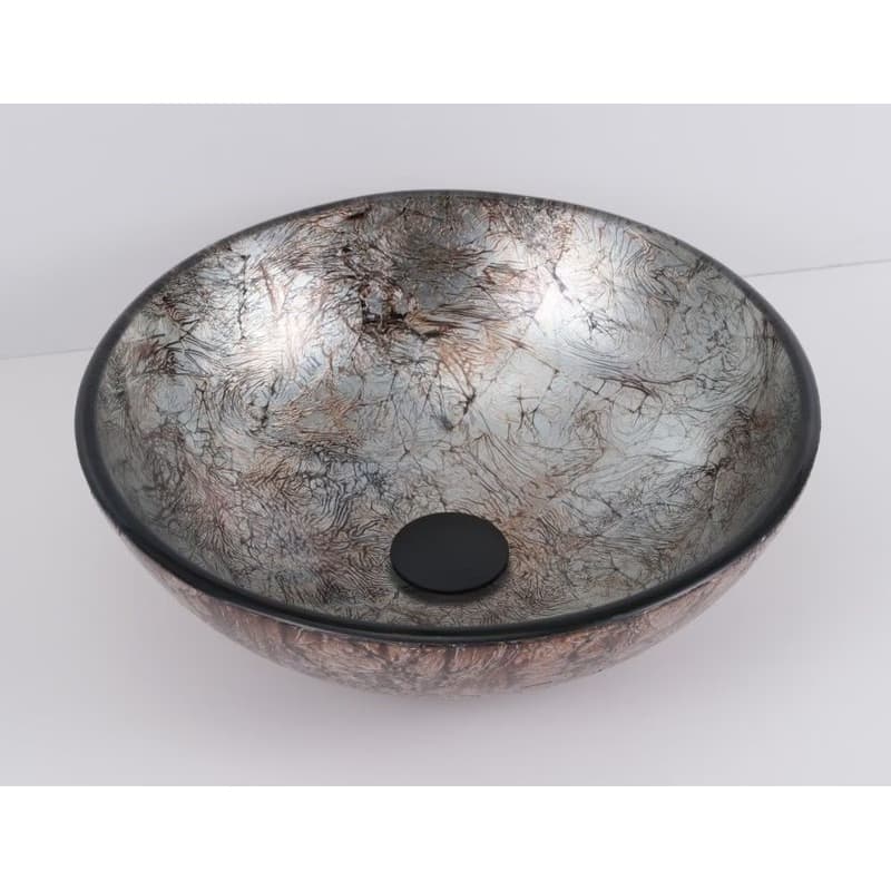 OLSEN SPA - Sklenené umývadlo na dosku UTRECHT 42×13 cm OLKLTG319 2