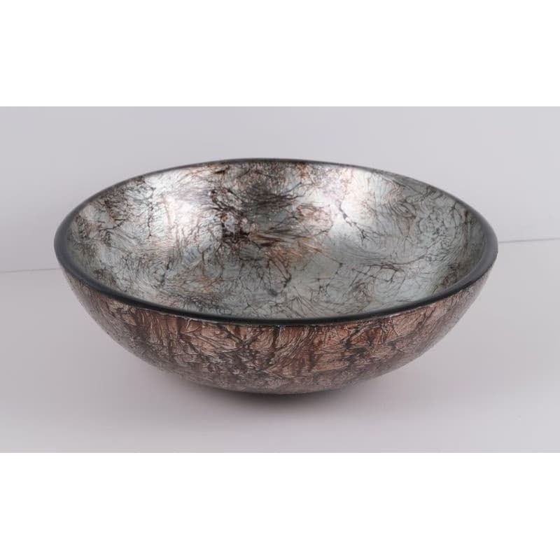 OLSEN SPA - Sklenené umývadlo na dosku UTRECHT 42×13 cm OLKLTG319 3