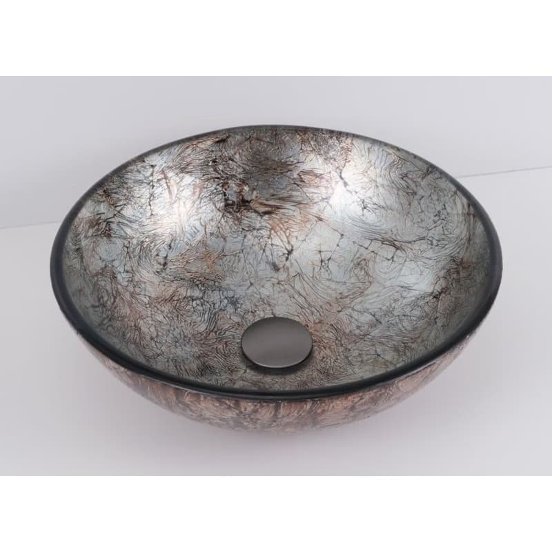OLSEN SPA - Sklenené umývadlo na dosku UTRECHT 42×13 cm OLKLTG319 4