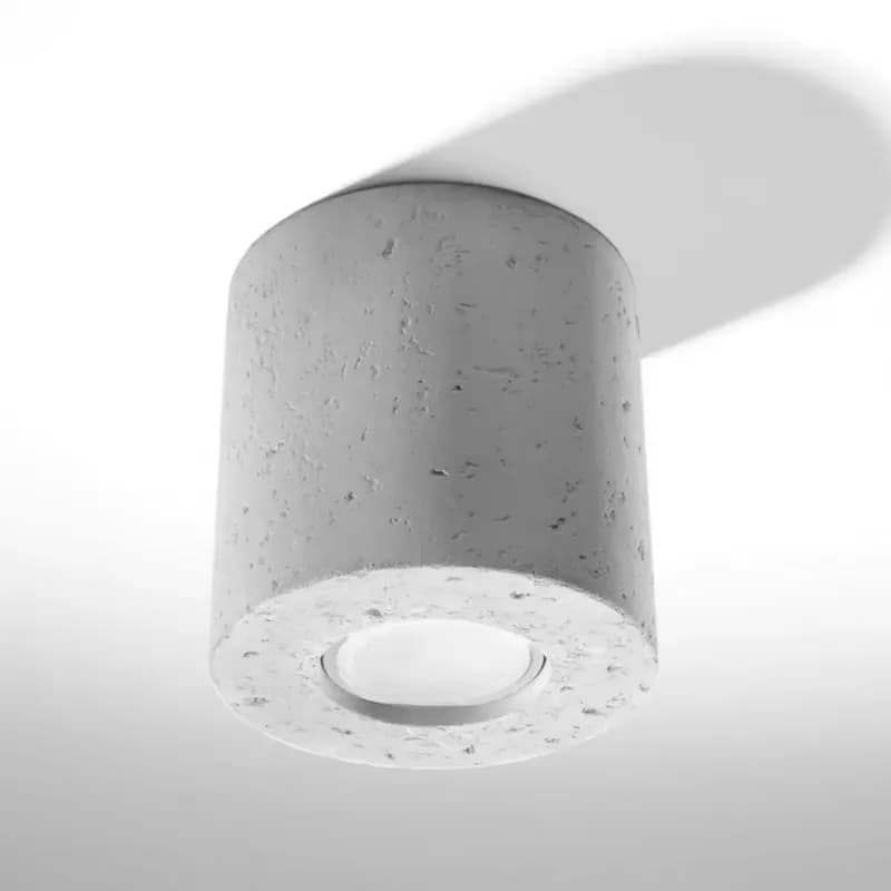 Stropná lampa Cindy betón 1