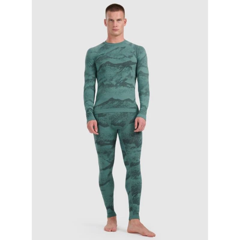 Pánske termo nohavice 4F SEAMLESS UNDERWEAR M228-WAW25USEAM228-44A-OLIVE ALLOVER 3
