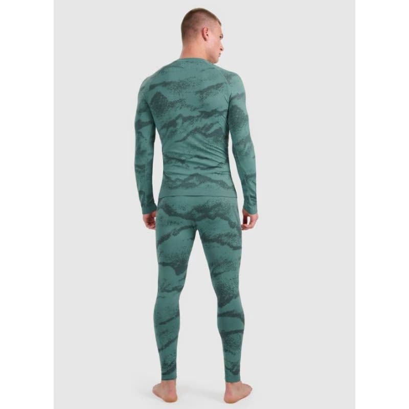 Pánske termo nohavice 4F SEAMLESS UNDERWEAR M228-WAW25USEAM228-44A-OLIVE ALLOVER 5