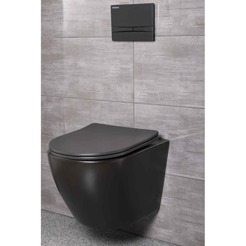 KERRA - Inštalačný set WC Delos BLM/Adriatic Black 5907548115881 1