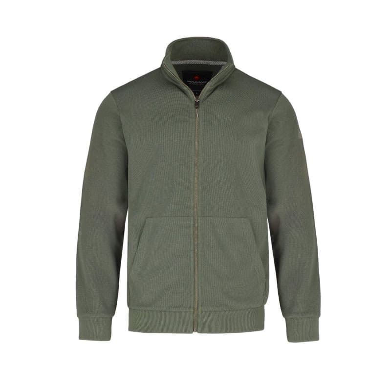 Pánska mikina so zipsom VOLCANO B-GULF-KHAKI 4