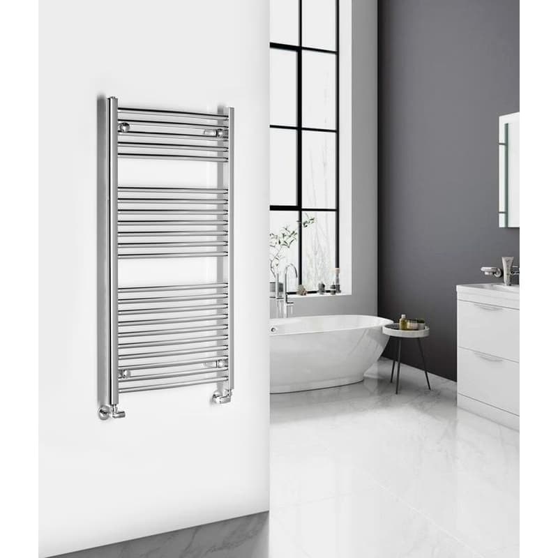 AQUALINE - ALYA vykurovacie teleso oblé 600x1110, chróm LLC202 4