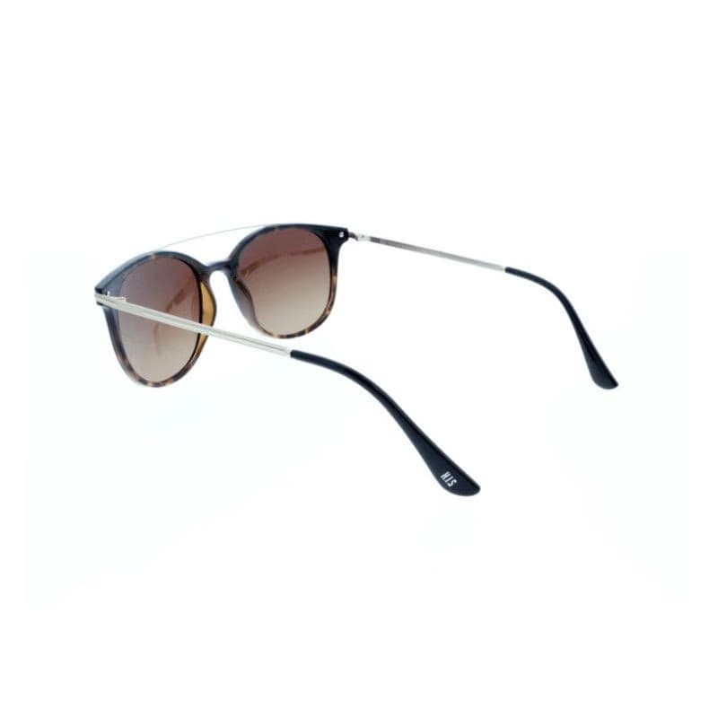 Slnečné okuliare H.I.S. POLARIZED HPS98101-2, brown, brown gradient with silver flash POL 5