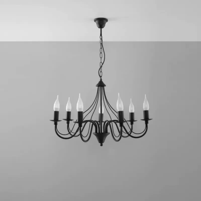 Luster Minerwa 7 A-0219 čierna