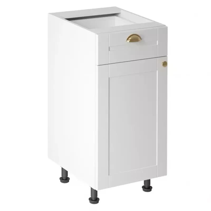 Kuchynská skrinka linea d40s1 white 1