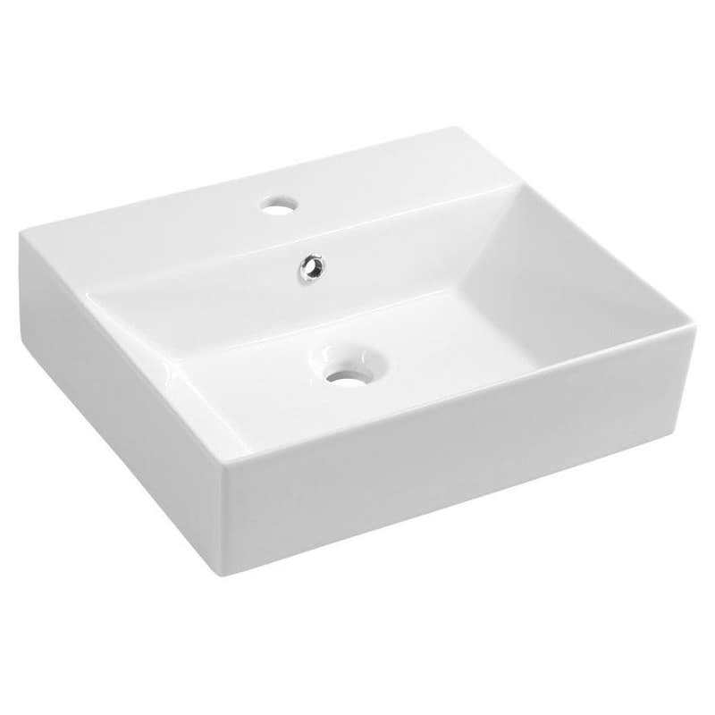 ISVEA - SISTEMA Keramické umývadlo 50x42cm, biela 10SF50051 1