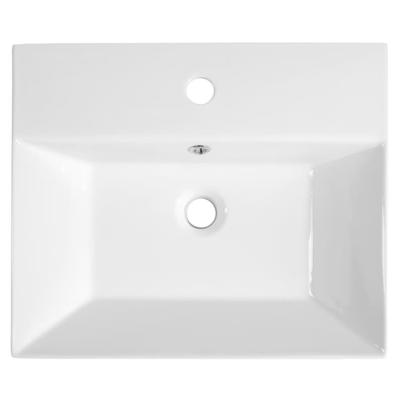ISVEA - SISTEMA Keramické umývadlo 50x42cm, biela 10SF50051 2