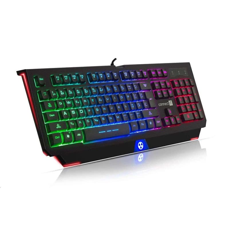 CONNECT IT BATTLE RNBW klávesnica pre hráčov, CZ/US 2