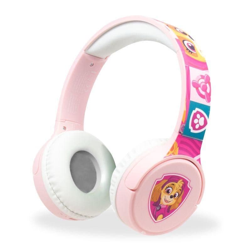 Bluetooth slúchadlá Tlapková patrola ružová 1