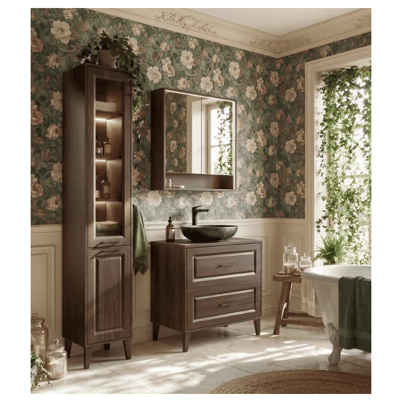 ArtCom Zrkadlová LED skrinka DOROTHY RISTRETTO 84-60-2D | 60 cm 6