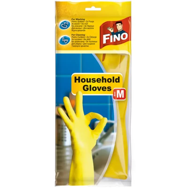 Gumové upratovacie rukavice veľ. M 1