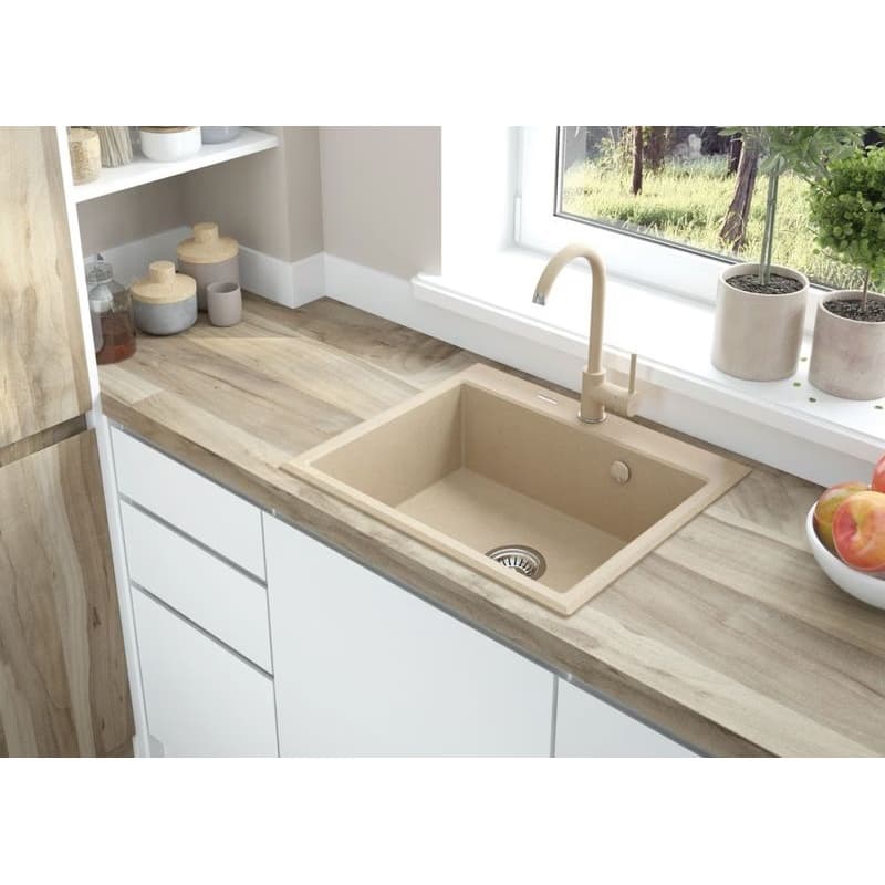 DEANTE DEANTE - Andante beige - Granitový drez ZQN_5103 3