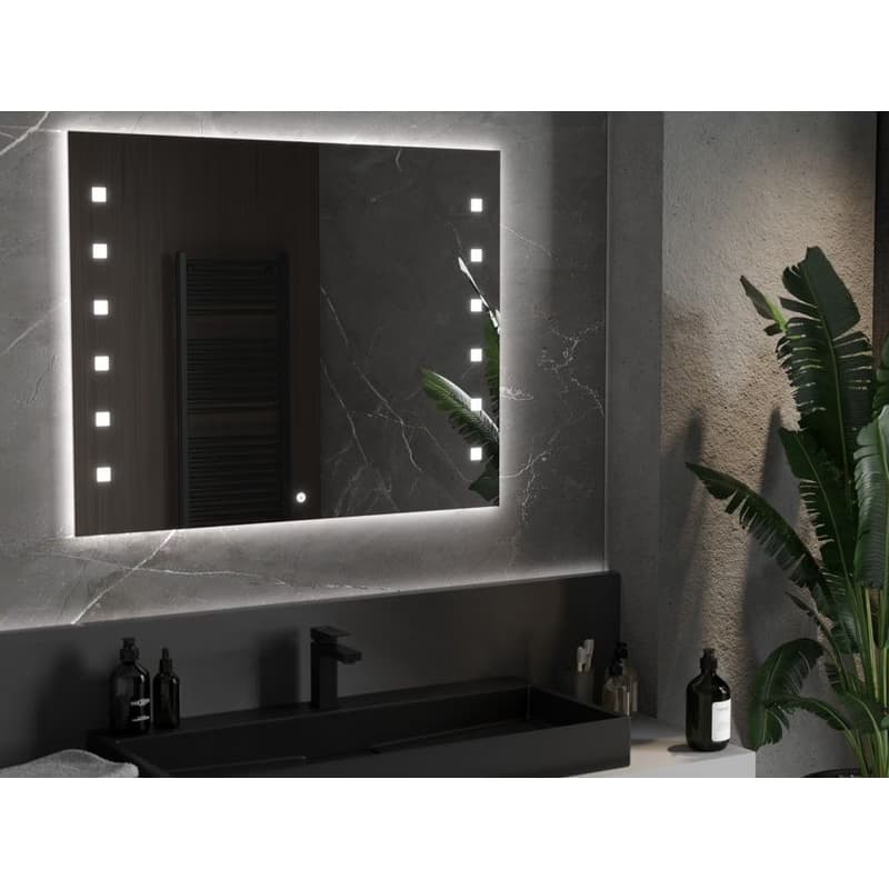 MEXEN - Ner zrkadlo s osvetlením 100 x 80, LED 600 9809-100-080-611-00 2