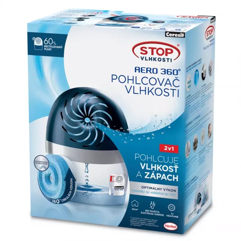 Ceresit STOP Vlhkosti AERO 360° prístroj 450 g 1