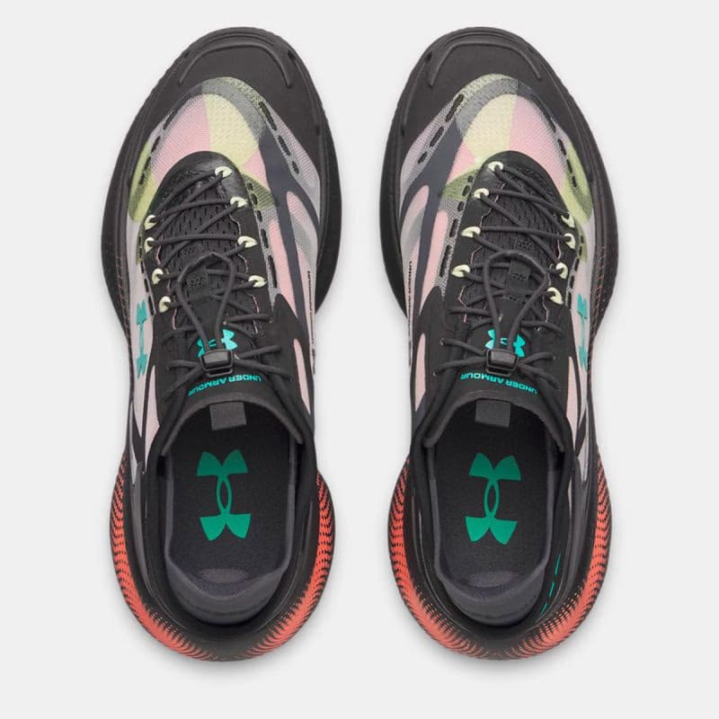 Pánska rekreačná obuv UNDER ARMOUR UA Echo M electric tangerine black green mode 5