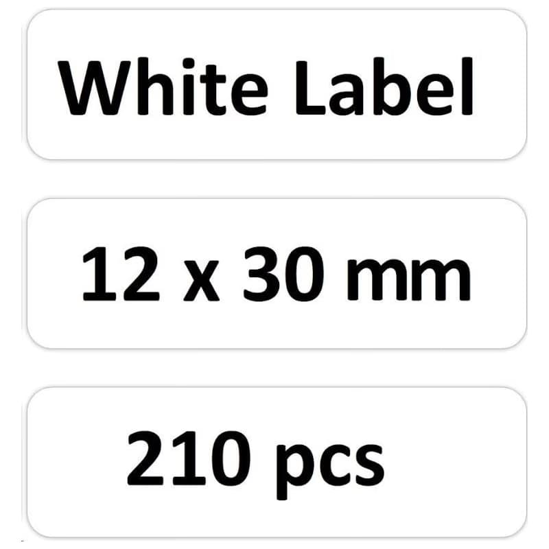 Niimbot štítky RP 12x30mm 210ks White pre D11 a D110 2