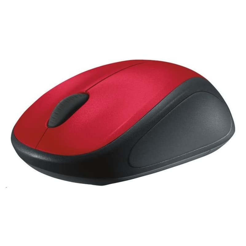 Logitech Wireless Mouse M235, red 2