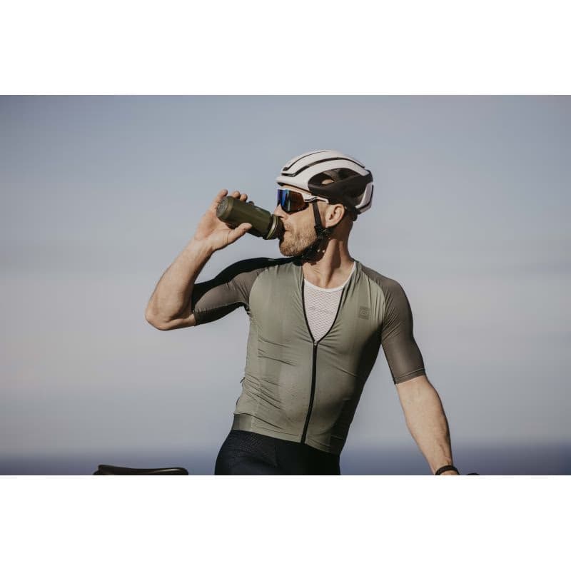 Fľaša na bicykel FORCE BIO EARTH 0,5 l, green-gray 3