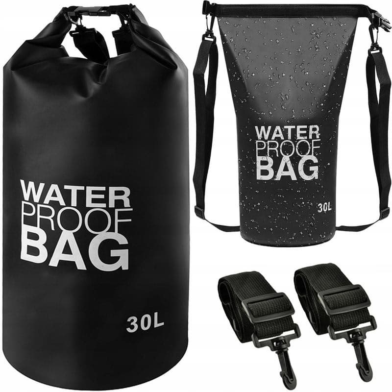 Vodotesný vak Dry Bag 30 l, Šedá 1