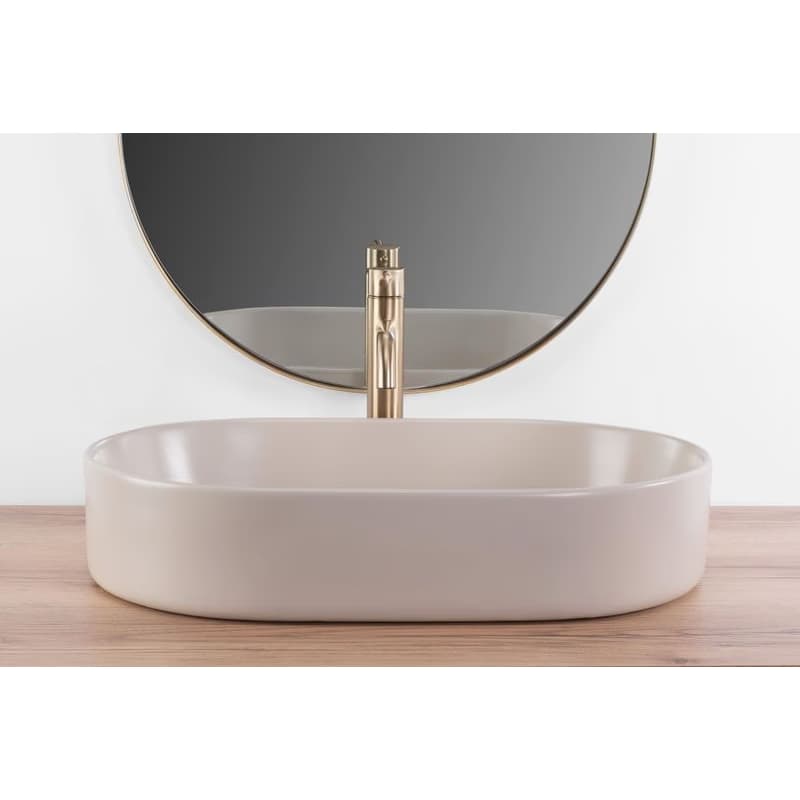 REA - Umývadlo na dosku NADIA 60 BEIGE MATT REA-U9661 2