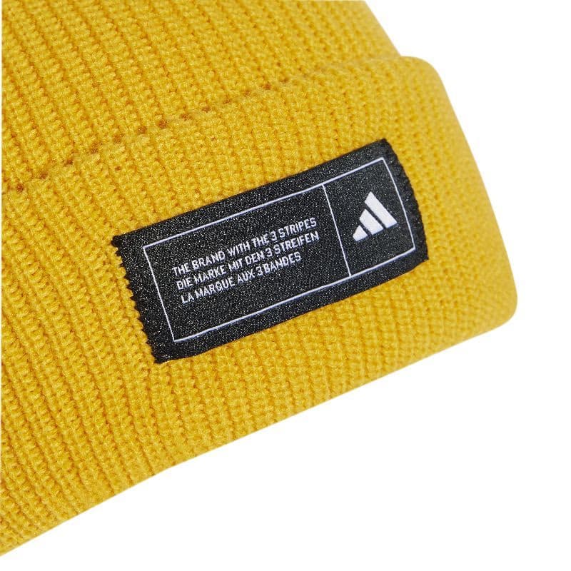 Zimná čiapka ADIDAS ESS BEANIE CUFF ACTGOL BLACK WHITE 2