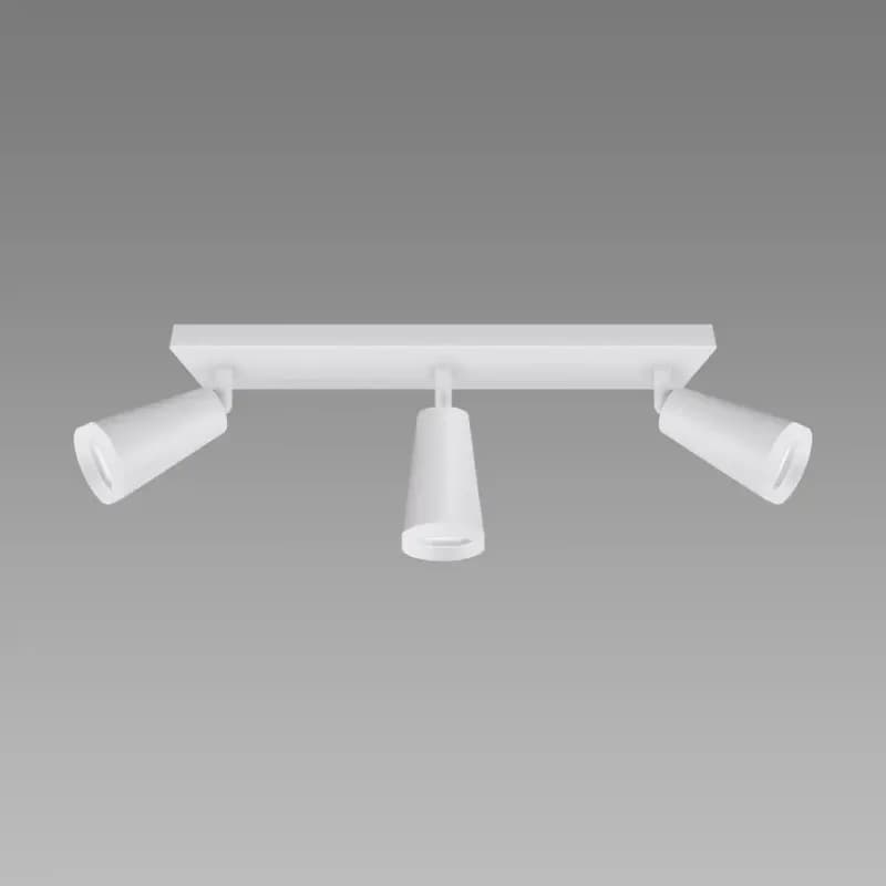 Stropné bodové svietidlo SANA GU10 3L WHITE 04145 LS3 1