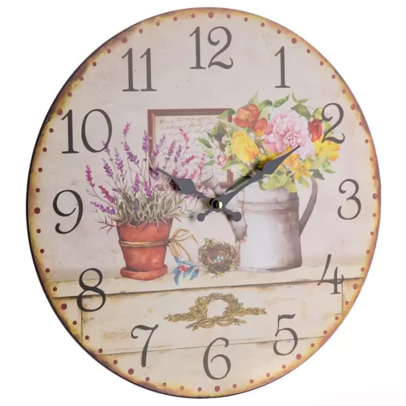 Hodiny FLOWER MIX 34CM 1