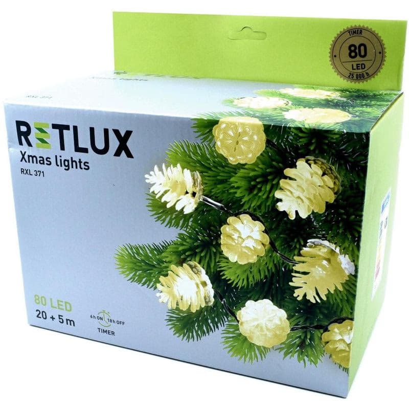 RXL 371 r. šiška 80LED WW 20+5m RETLUX 4