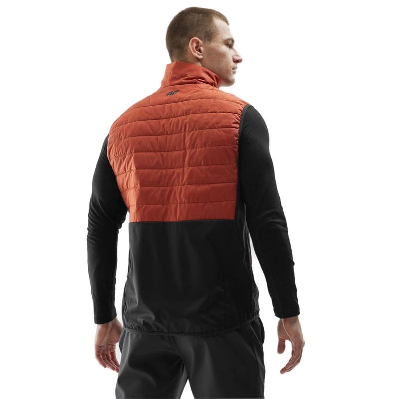 Pánska turistická vesta 4F VEST-AW23TVJAM041-81S-BROWN 3