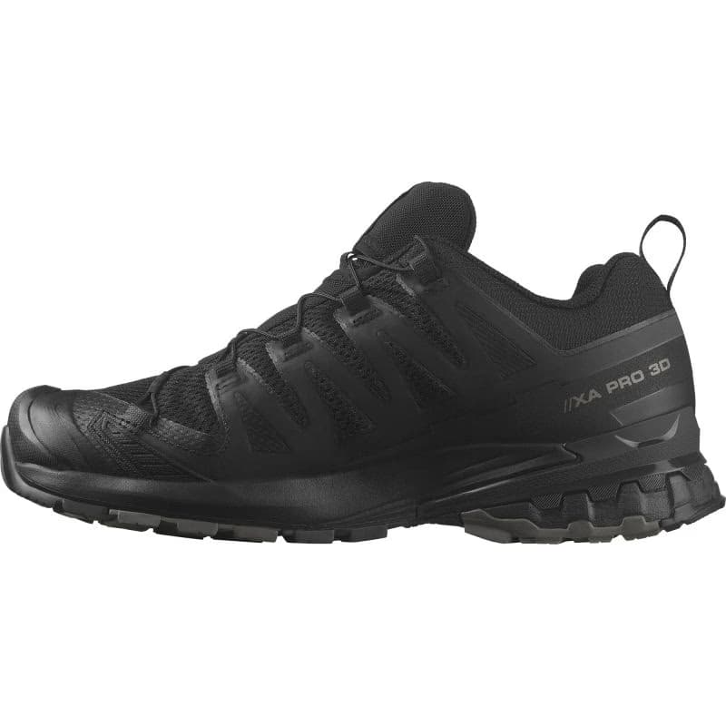 Pánska bežecká trailová obuv SALOMON XA Pro 3D V9 M black phantom pewter 3