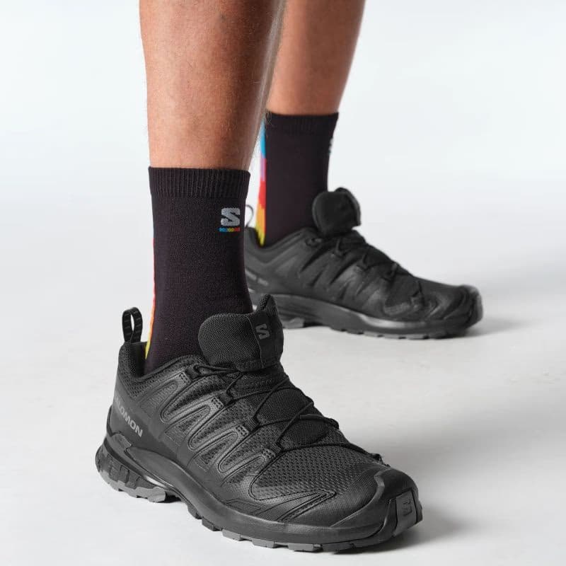 Pánska bežecká trailová obuv SALOMON XA Pro 3D V9 M black phantom pewter 6