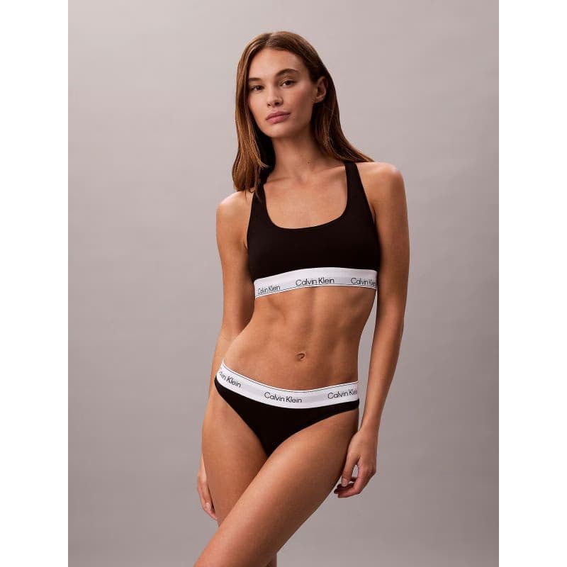Dámske nohavičky CALVIN KLEIN Brazilian Briefs Icon Cotton Modal black 2