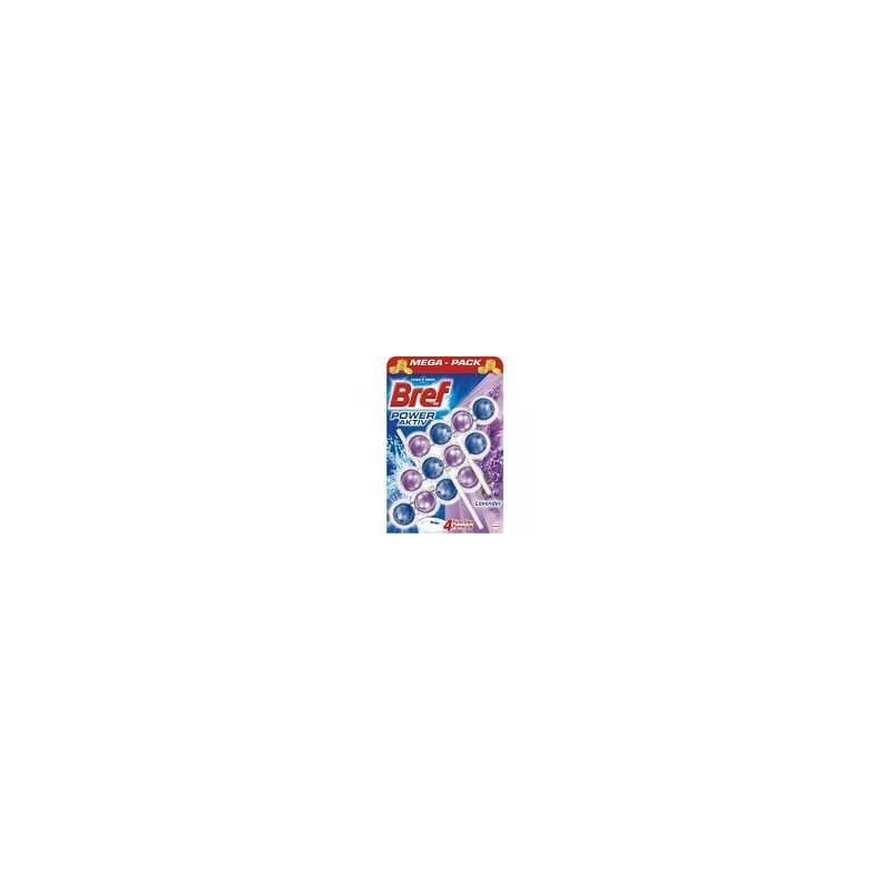 Bref Power Aktív WC záves guličky Lavender 3x50g 1