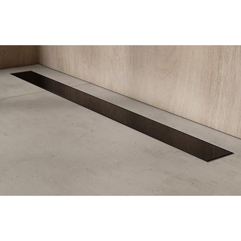 BESCO - Odtokový žľab VIRGO BLACK - Rozmer A - 80 cm ZLOL80VBL 4