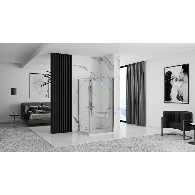 REA/S - Sprchová kabína Molier Chróm 100x90 KPL-K0371 4