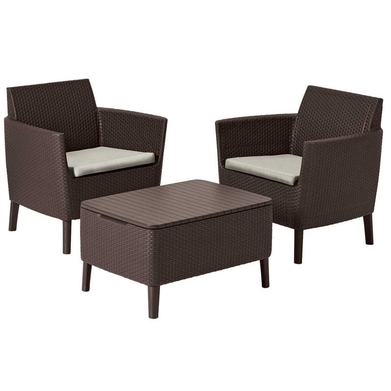 KETER Set SALOMON balcony | hnedá 1