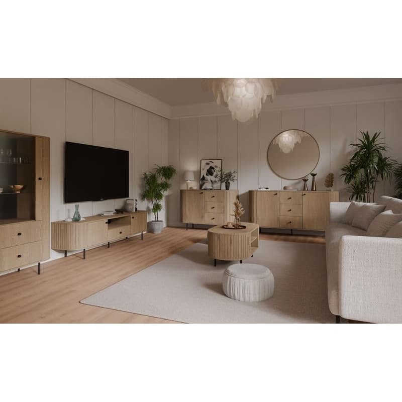 ArtLemp TV stolík VAOLIA 2F1S | dub cremona 2