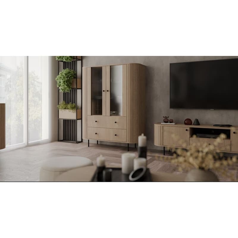 ArtLemp TV stolík VAOLIA 2F1S | dub cremona 5