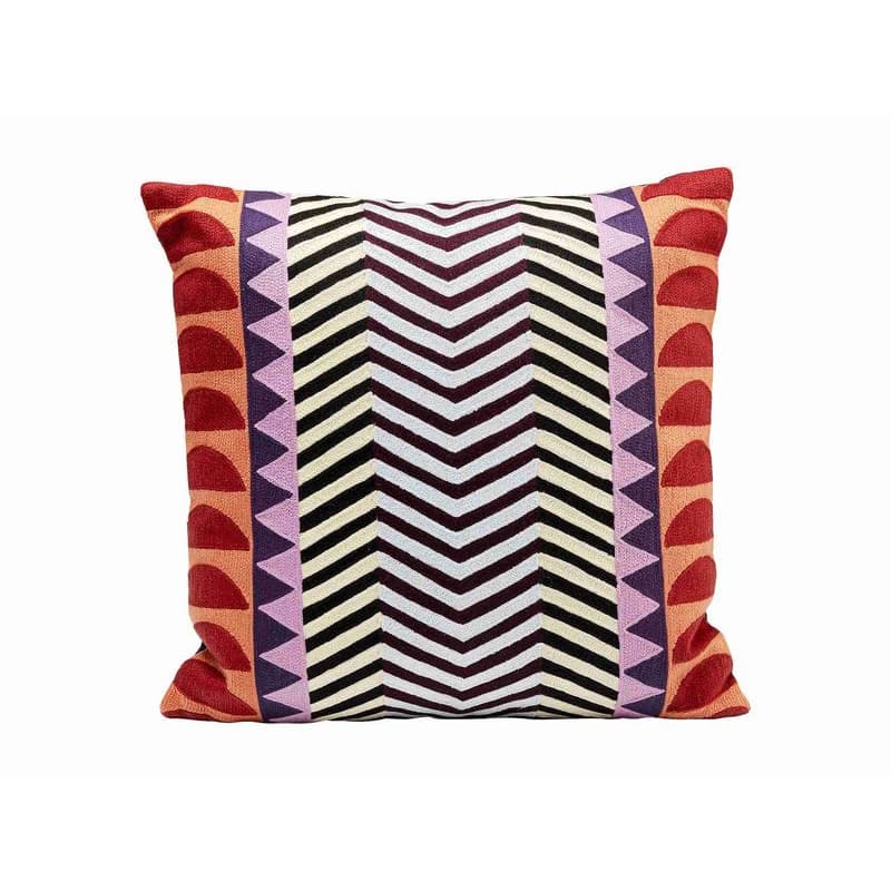 Colour Block Zig Zag vankúš viacfarebný 45x45 cm 1