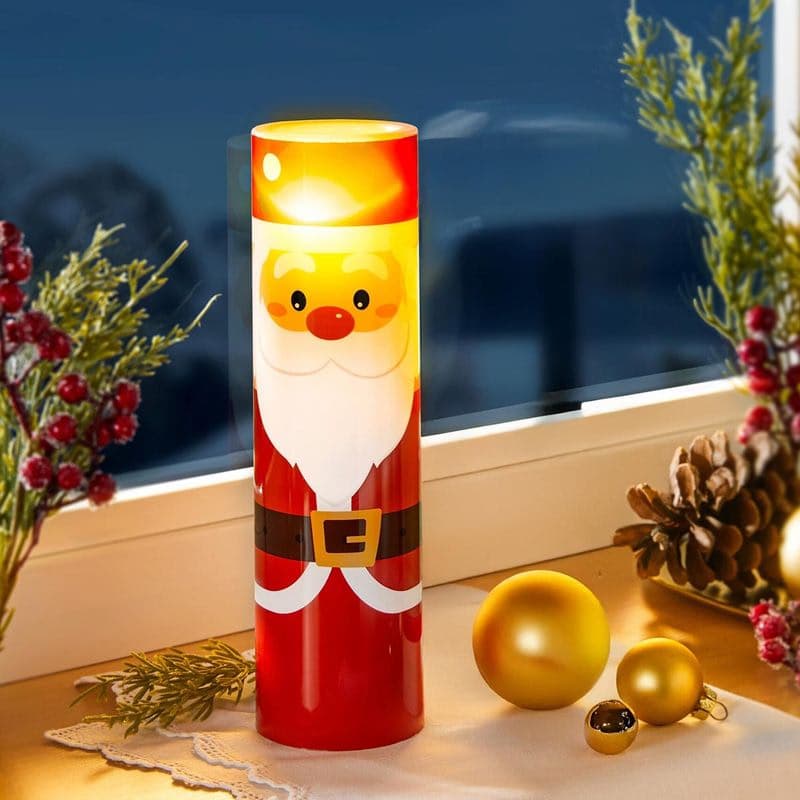 LED sviečka Santa 1