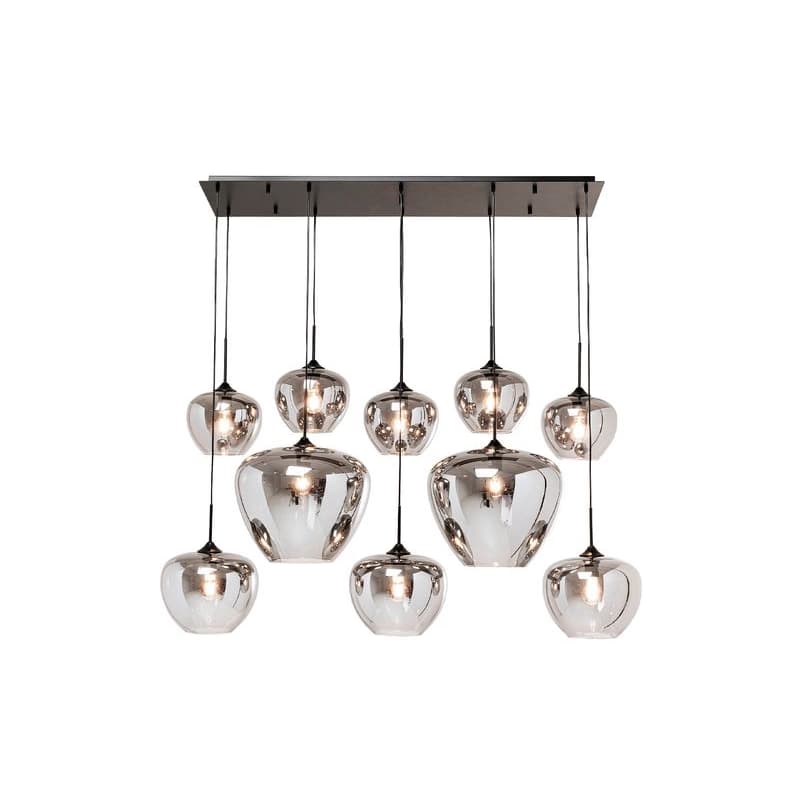 Sphere visiaca lampa sivá