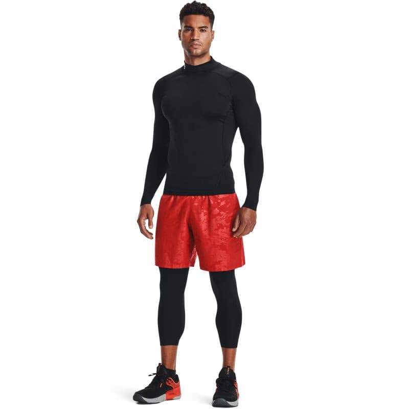 Pánske kompresné tričko s dlhým rukávom UNDER ARMOUR UA HG Armour Comp Mock LS-BLK 4